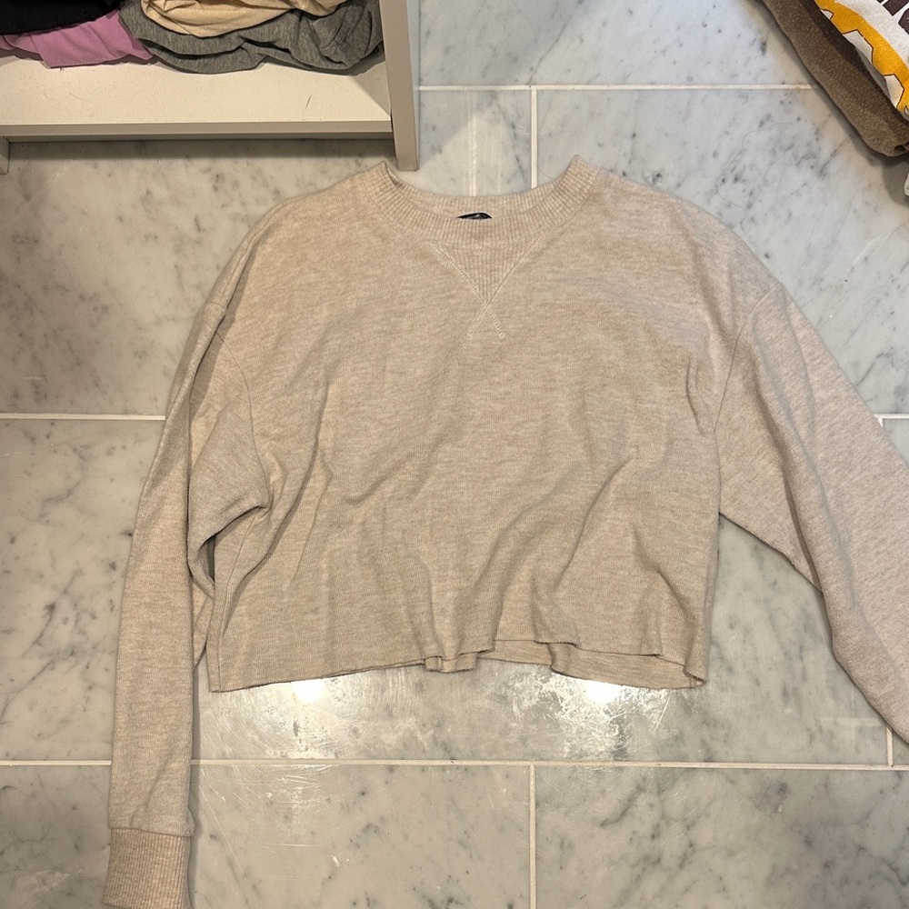 Zara cropped sweater